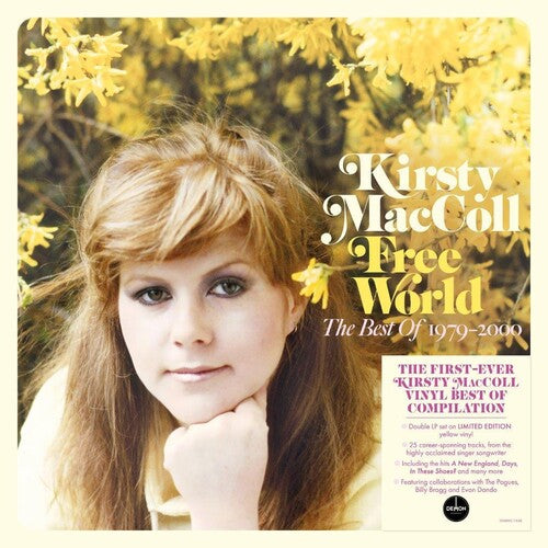 Kirsty MacColl: Free World: The Best Of Kirsty Maccoll 1979-2000 - 140-Gram Yellow Colored Vinyl -[Vinyl LP]