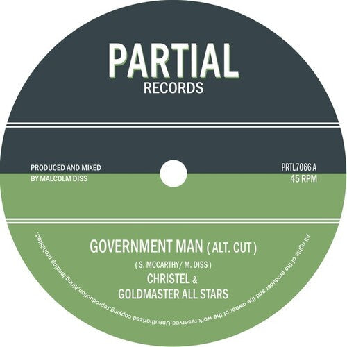 Christel / Goldmaster All Stars: Government Man (Alt Cut) - 7-INCH SINGLE
