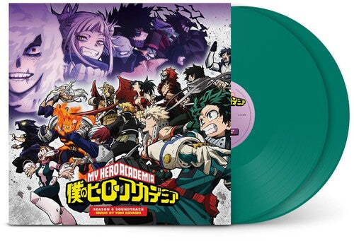 Yuki Hayashi: My Hero Academia: Season 6 (Original Soundtrack) - 140-Gram Green Colored Vinyl (MHA) -[Vinyl LP]