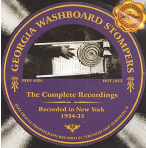 Georgia Washboard Stompers: Complete Recordings - COMPACT DISCS