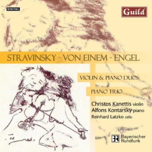 Stravinsky / Einem / Kanettis / Kontarsky / Latzko: Violin & Piano Duos / Piano Trio - COMPACT DISCS