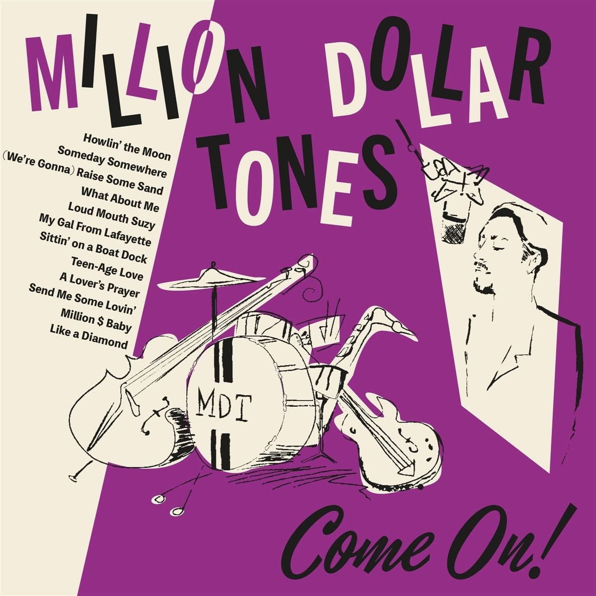 Million Dollar Tones: Come On! - COMPACT DISCS