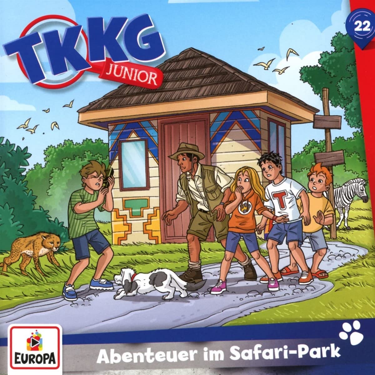 Tkkg Junior: Folge 22: Abenteuer Im Safari-Park - COMPACT DISCS