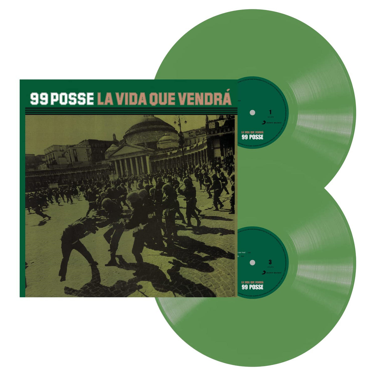 99 Posse: La Vida Que Vendra - Green Colored Vinyl -[Vinyl LP]
