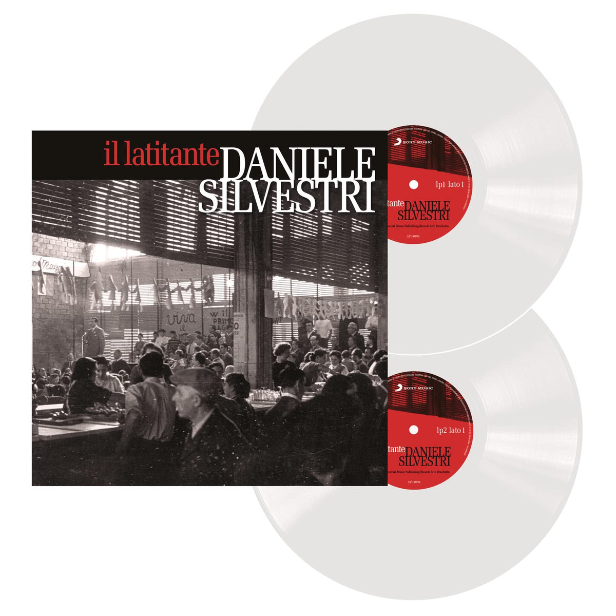 Daniele Silvestri: Il Latitante [Clear Vinyl] -[Vinyl LP]