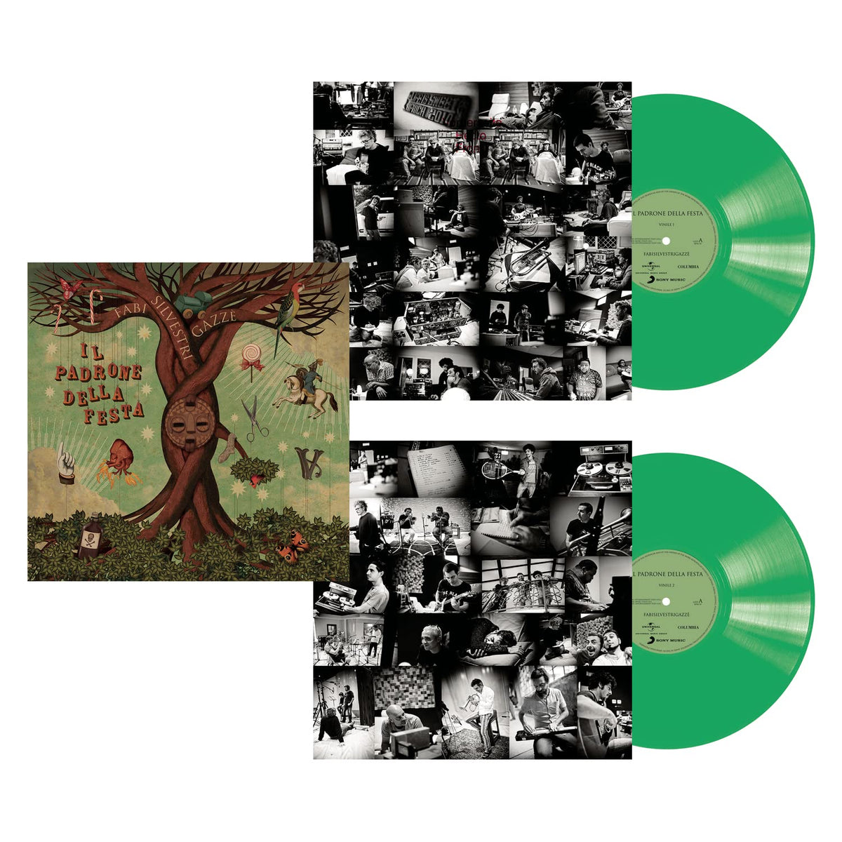 Fabi Silvestri Gazze: Il Padrone Della Festa [Green Colored Vinyl] -[Vinyl LP]