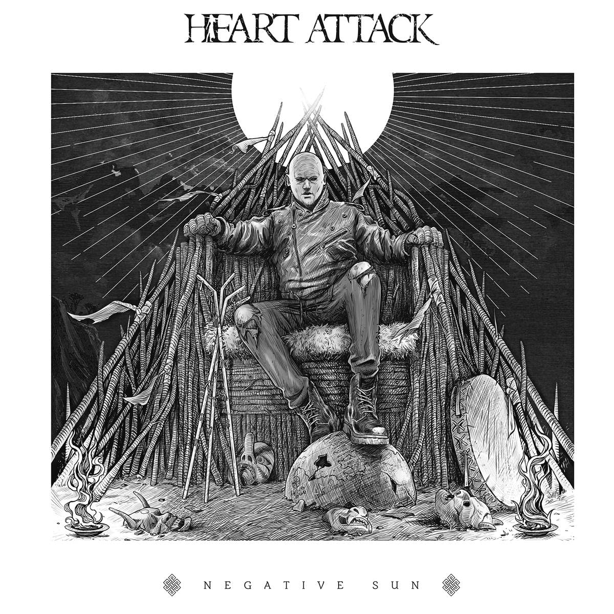 Heart Attack: Negative Sun - COMPACT DISCS