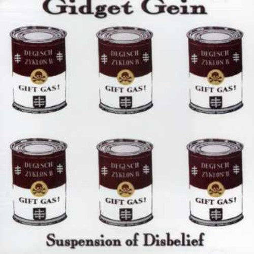 Gidget Gein: Suspension of Disbelief - COMPACT DISCS
