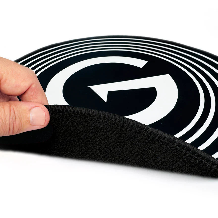 GrooveWasher Big 'G' Record Cleaning Mat (16 Inch Cleaning Mat)