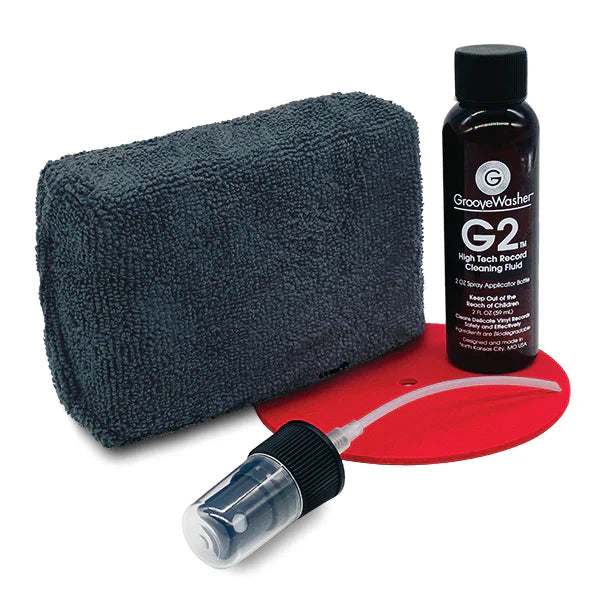 GrooveWasher Record Cleaning Intro Kit (Starter Record Care Set)