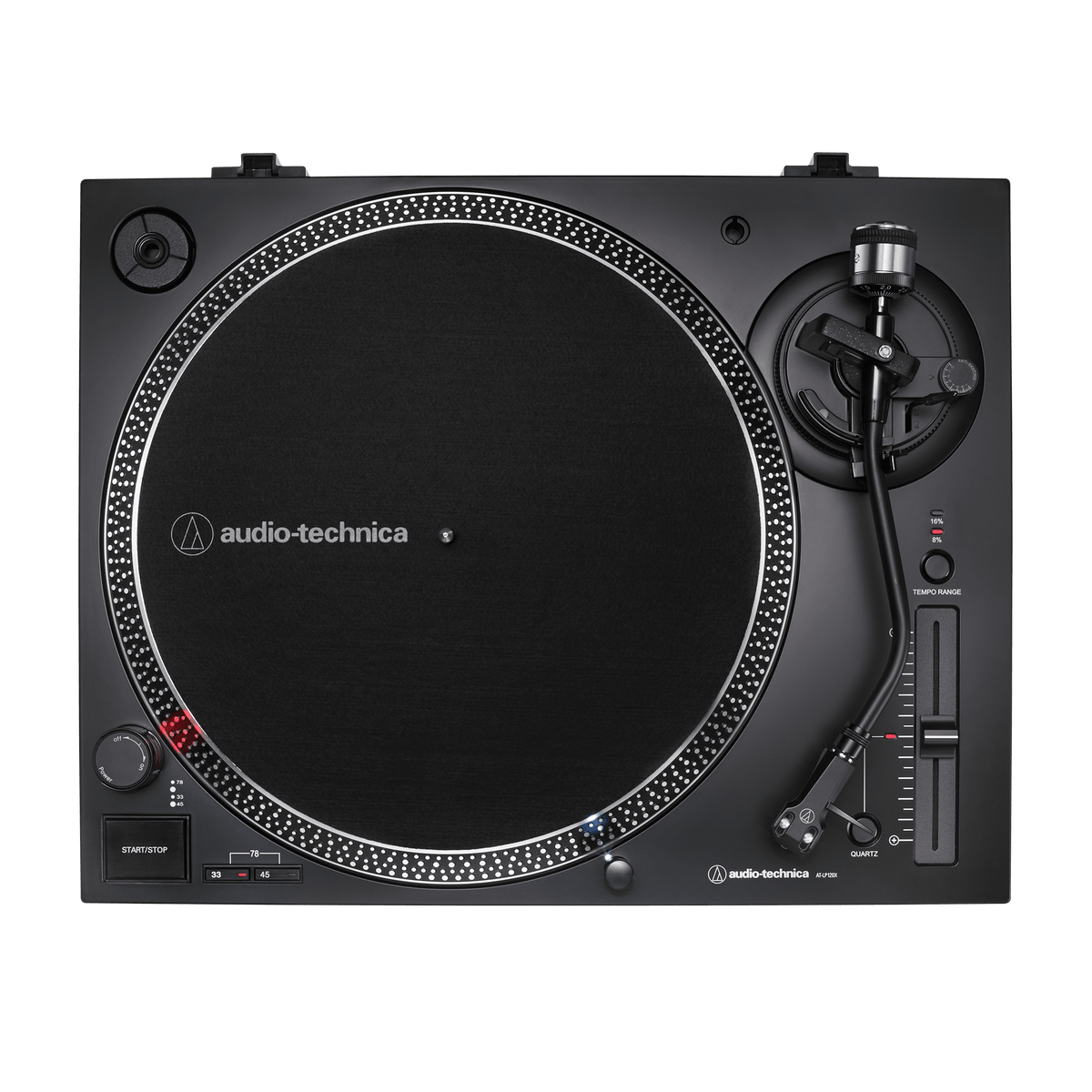 Audio-Technica AT-LP120XUSB Direct-Drive Turntable (Analog & USB) - Black (AT-LP120XUSB-BK)