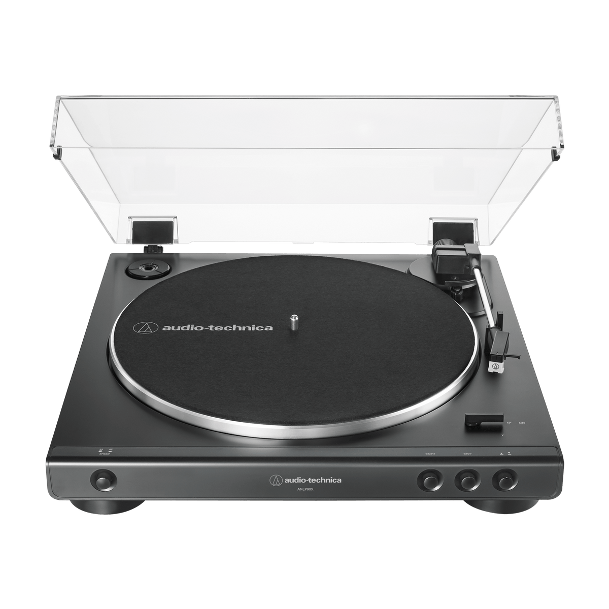 Audio-Technica AT-LP60X Fully Automatic Belt-Drive Turntable - Black (AT-LP60X-BK)