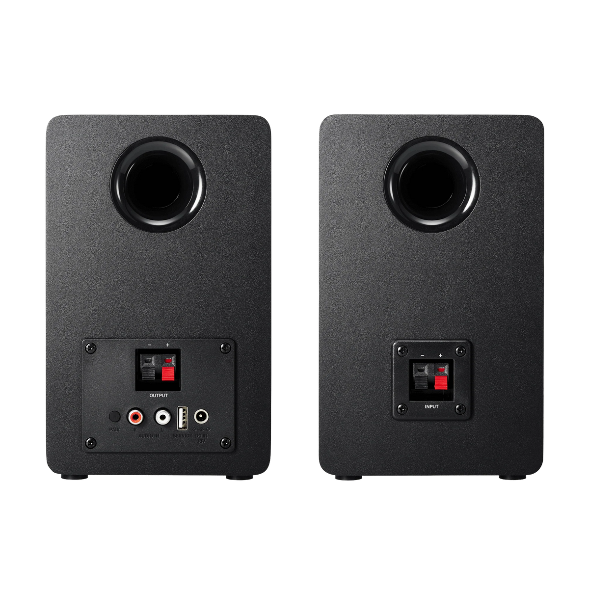 Audio-Technica Powered Bookshelf Speakers, Black (AT-SP3X)