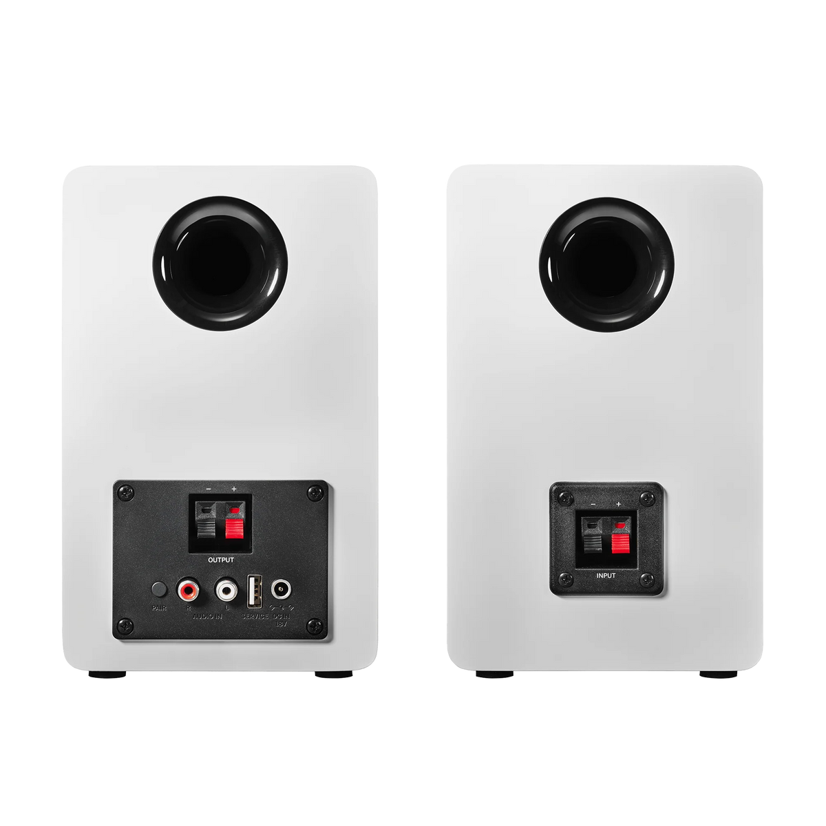 Audio-Technica Powered Bookshelf Speakers, White (AT-SP3XWH)
