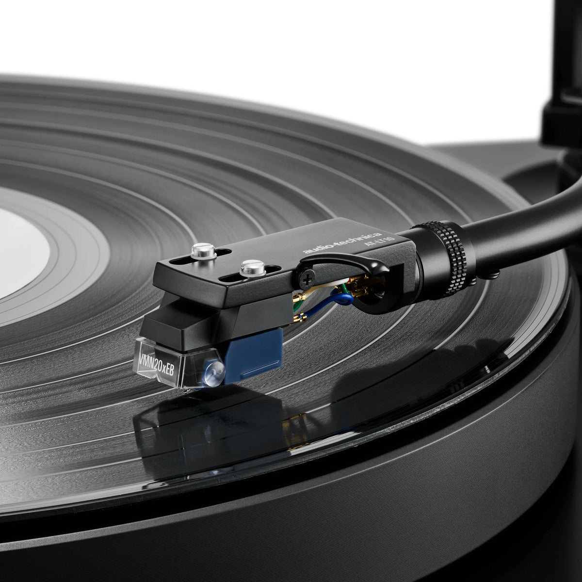 Audio-Technica AT-VM520xEB/H Headshell/Cartridge Combo Kit, Elliptical Bonded
