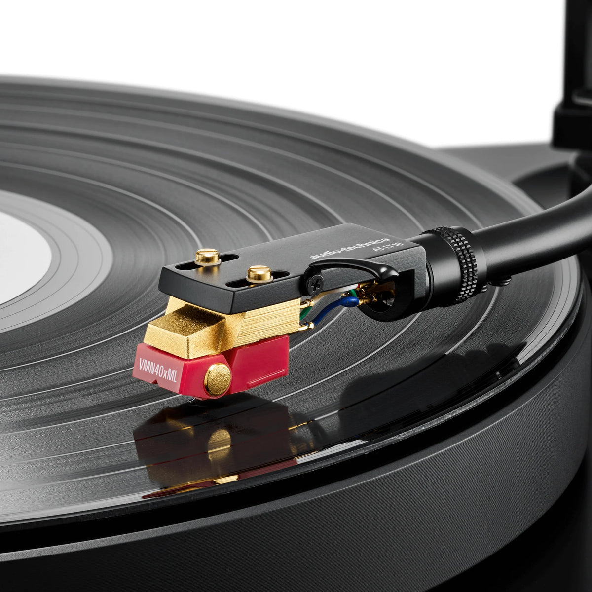 Audio-Technica AT-VM740xML/H Headshell/Cartridge Combo Kit, Microlinear