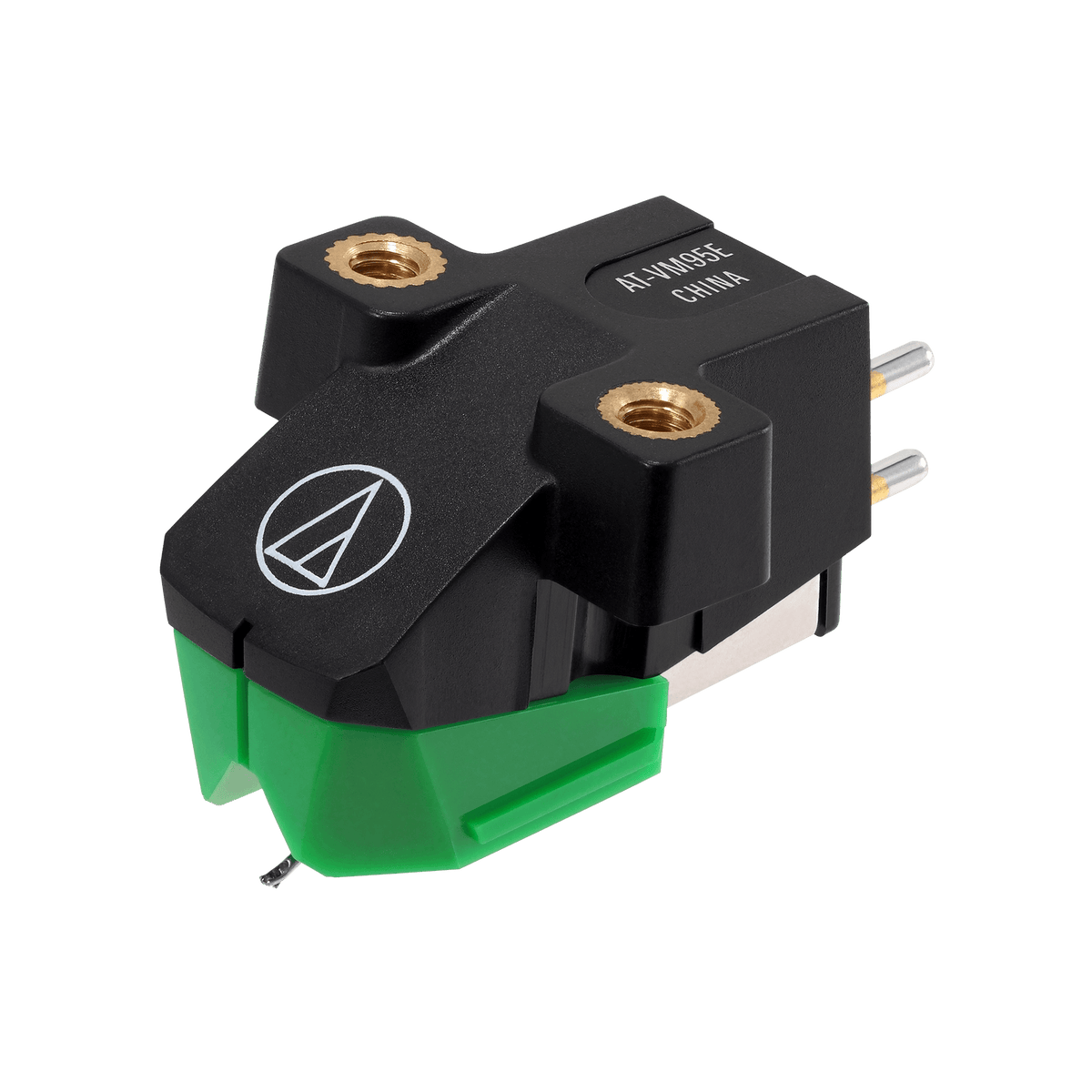 Audio-Technica Headshell/Cartridge Combo Kit (AT-VM95E/H) Dual Moving Magnet Cartridge With Headshell