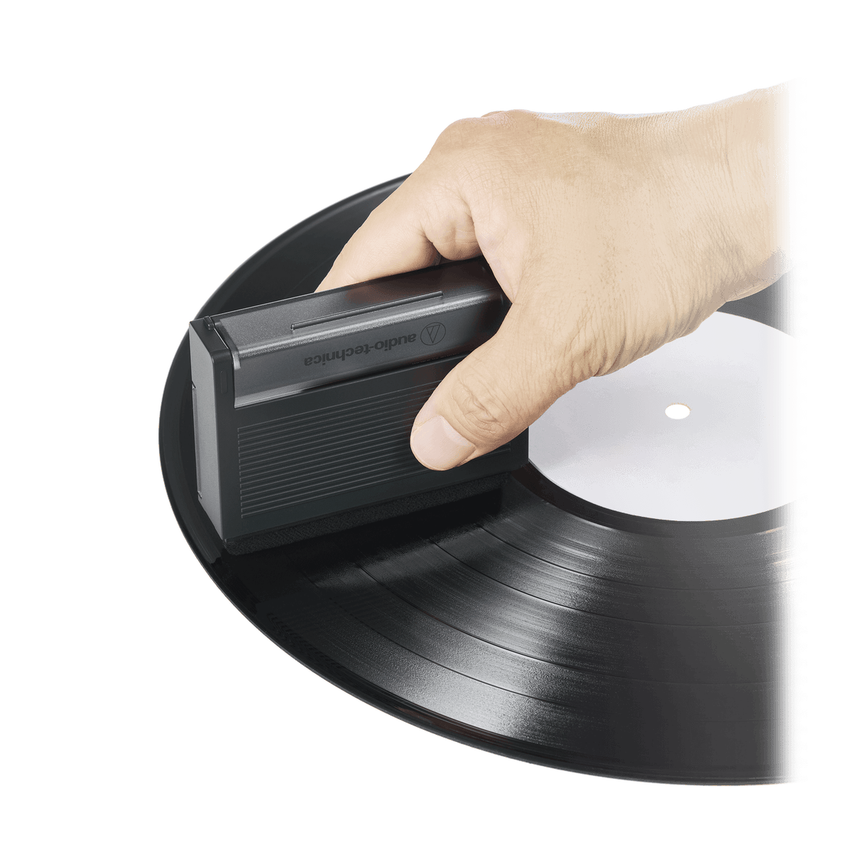 Audio-Technica Record Cleaning Tool with Record Cover Stand (AT6028)